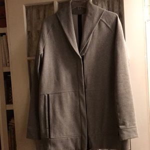 Lululemon Gray Long  Sweatshirt Jacket Size 10